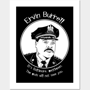 Ervin Burrell - The Wire Posters and Art